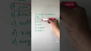 LA UNIDAD DE ENERGÍA SE MIDE EN JOULE O JULIOS CUP PSA FÍSICA