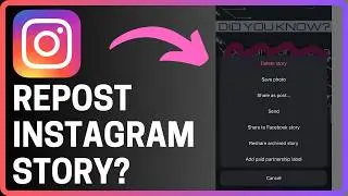 How to Repost a Story On Instagram - Full Guide