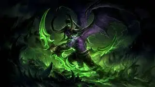 World of Warcraft 7.2 - 7.3 реплики Иллидана Ярости Бури.