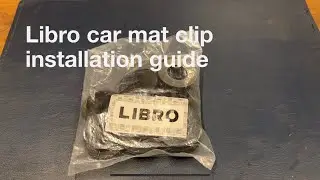 7D car mat button replacement kit installation Guide