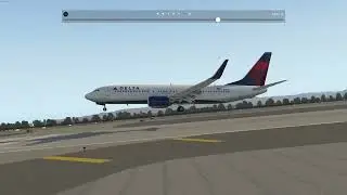 X-Plane 11 Boeing 737-800 Butter Landing 