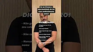 Curtiu essa DICA DE OURO? Me siga para mais conteúdos como esse e comente ai o que você achou!👇🏽