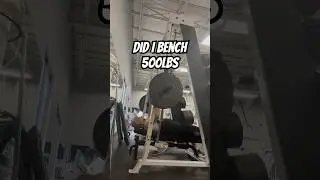 Me attempting to bench 500lbs 😳