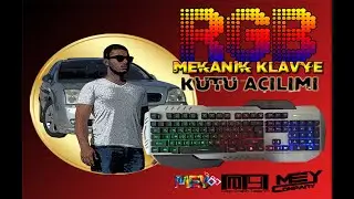 MEKANİK RGB KLAVYE KUTU AÇILIMI - Bir Kutu Nasıl Bu Kadar Zor Açılır?