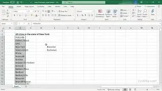 Using Excel Match function to row number of a text in a range