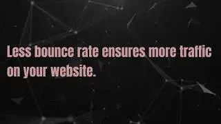 Reduce Your Bounce Rate by Digital Medio