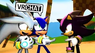 SONIC AND SILVER PRANK SHADOW APRIL FOOLS PRANK! IN VR CHAT!