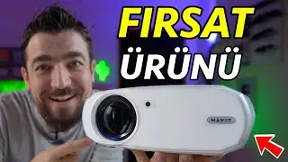 DOLARA İNAT SİNEMA KEYFİ🍿 Havit PJ202 Hd 1080p Taşınabilir Projeksiyon incelemesi