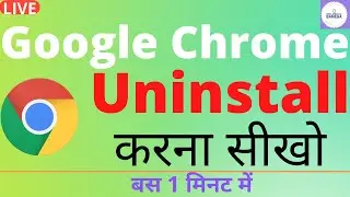 How to Uninstall Google Chrome | Please Close All Google Chrome Windows and try Again| Windows 11