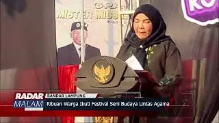 Ribuan Warga Ikuti Festival Seni Budaya Lintas Agama