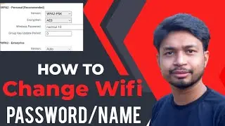 How to Change wifi password | Wifi name and password change | wifi tips 2024