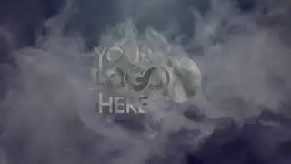 520 c5   Colorful Smoke Reveal Logo beauty particle intro  V5