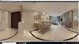 360 degree in 3dmax, Spherical panorama in photoshop