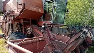 Комбайн Енисей - 1200  Уборка пшеницы