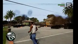 Infinite supplies of ryder cars to steal by random peds