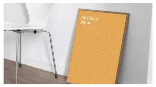 ALL ABOUT JAPAN Poster Design Process | taishō
