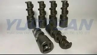 Yurtsan Mühendislik - Mazak Cnc Torna || Helezon İşleme