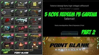 5 Kode Redeem Terbaru 2018 #2|POINT BLANK GARENA INDONESIA