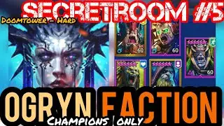 👀 Secret Room #5 🦧 Ogryn Faction❗️Block Debuff is the 🔑❗️DoomTower R2 | RAID Shadow Legends