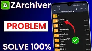 ZArchiver Problem | ZArchiver Access Is Denied | ZArchiver Completed With Errors Problem | Compress
