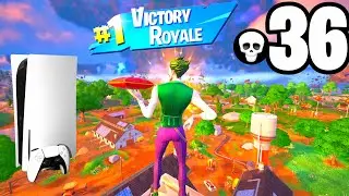 The Joker Skin Gameplay: 36 Kill Zero Build Solo Squad Win in Fortnite Ch. 4, Season 4