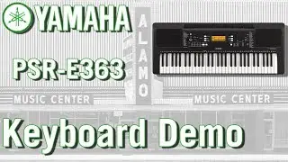 Yamaha PSR-E363 Demo
