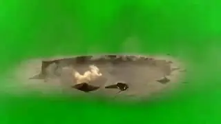 HOLE GREEN SCREEN EFFECT VIDEO