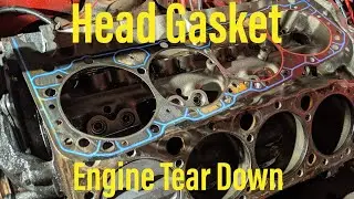 Engine Tear down: Small Block Chevy 350 With a Blown Head Gasket