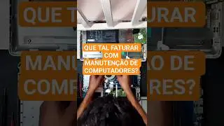 Fature no mínimo R$ 3000,00 por mês com informática! Interessado? #Shorts