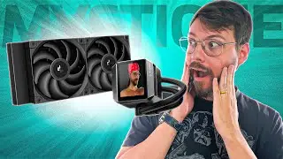 O NOVO WATERCOOLER DA DEEPCOOL QUE TEM UMA TELA!!! - MYSTIQUE 240 MM