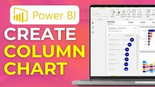 Create Column Chart with Quota or Target Line in Power BI
