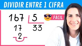 How to DIVIDE by ONE DIGIT 🥇 What is DIVISION
