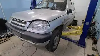 Авторазбор,поступил в разбор очередной автомобиль Chevrolet NIVA