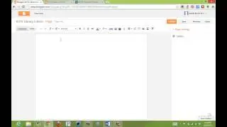 How to use pages in blogger.