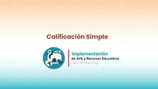 Calificación Simple en AVACOPRO