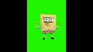 Green screen Spongebob