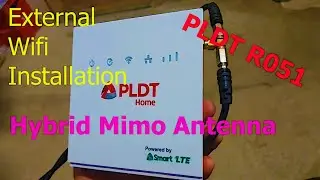 PLDT R051 Hybrid Antenna Installation | Legit na lagayan