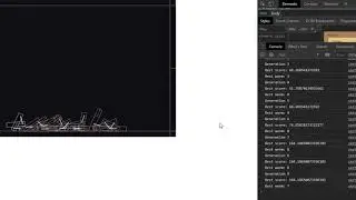 Worm learns how to jump - Neuroevolution