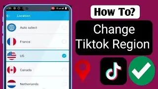 How To Change Your Tiktok Region, | Change Country Location On Tiktok,||Change Region On Tiktok 2024