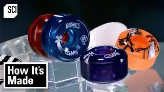 How Skateboard Wheels Are Made & an Inside Look at CO2 Scrubbers | How It’s Made | Science Channel