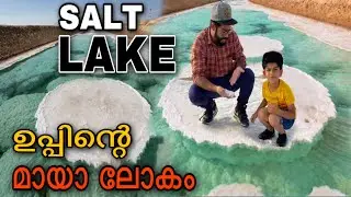 Long salt lake | ഉപ്പിന്റെ മായാ ലോകം | Al Wathba Salt Lake | Abudhabi Tourist attraction