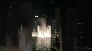 The Dubai Fountain Show - Burj Khalifa & Dubai Mall #Shorts #Dubai