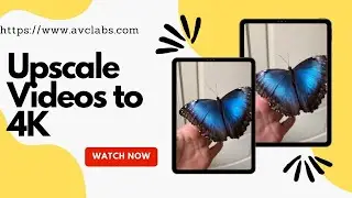 How to Increase Video Quality with Best Video Enhancer | Enhance Your Footage to 4K with AVCLabs