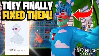 Update 10 GAME BREAKING BUG is FIXED! [3D Glasses] | Dreamlight Valley