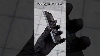 Amazing iPhone 15 Pro Black Titanium - Best Color 