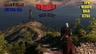 The Witcher 3: Wild Hunt - Ryzen 7 2700x - RX 580 - 1080P