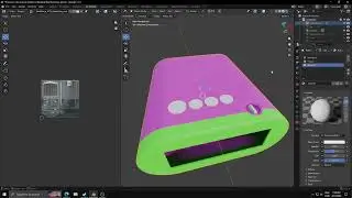 Making a Functional Digital Clock Prop - Blender to Unity Timelapse