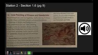 1.6 Cave Painting of Shapes and Handprints