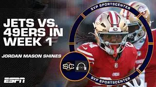 Jets vs. 49ers touchscreen 🔎 How Jordan Mason replaced Christian McCaffrey in Week 1 | SC with SVP