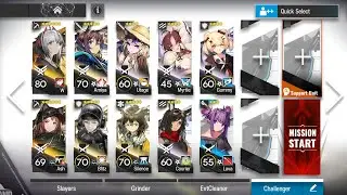 [ Arknights ] OD-EX-6 Challenge Mode ft. Ash & W
